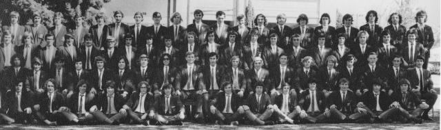 HAHS 6th Form (Year 12) in 1971 